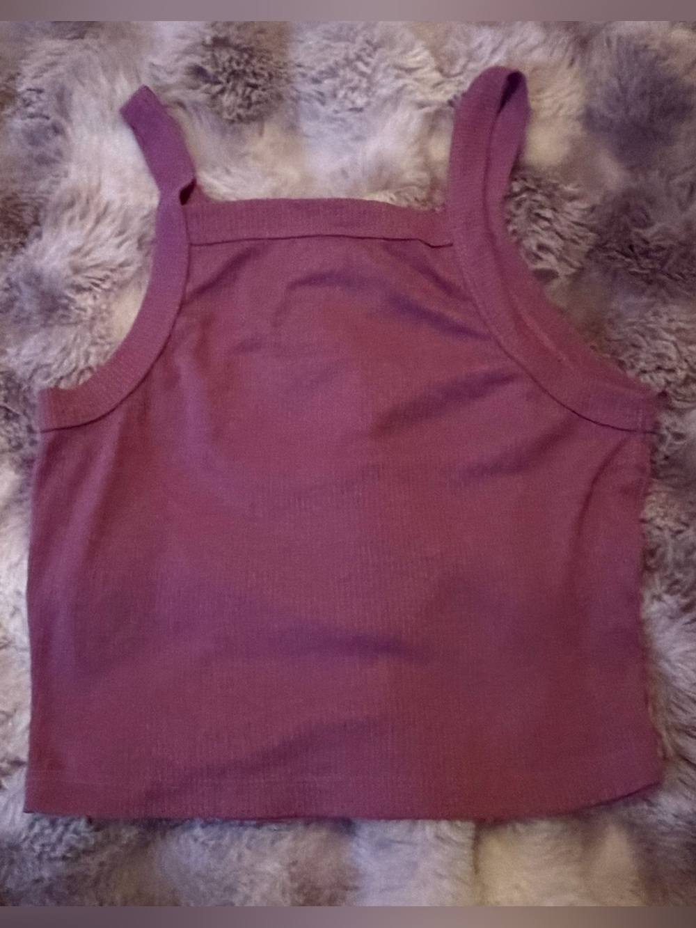 AC/DC Ribbed Crop Top - Picture 2 of 7